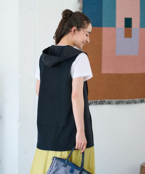 CARA O CRUZ / キャラ・オ・クルス テーラードジャケット | フーデッドベスト【CoC by CARA O CRUZ】 | 詳細5