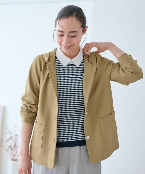 CARA O CRUZ / キャラ・オ・クルス シャツ・ブラウス | フーデッドブラウス【CoC by CARA O CRUZ】 | 詳細7