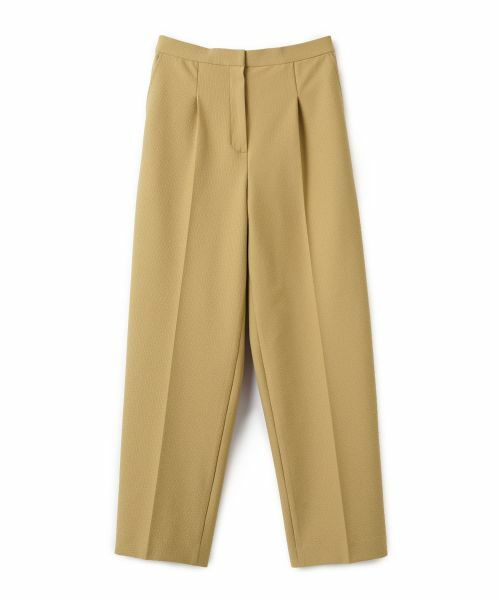 CARA O CRUZ / キャラ・オ・クルス その他パンツ | ワンタックパンツ【CoC by CARA O CRUZ】(キャメル系)