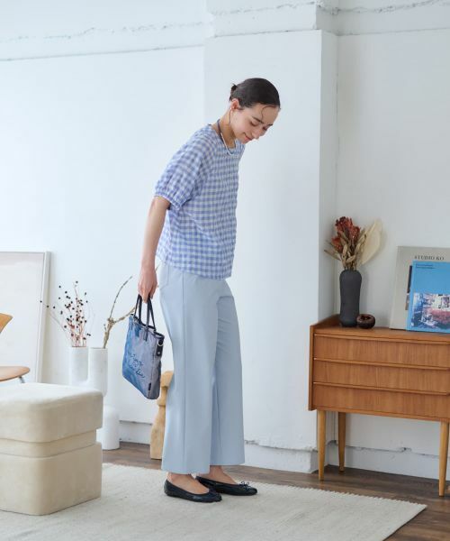 CARA O CRUZ / キャラ・オ・クルス その他パンツ | クロップドワイドパンツ【CoC by CARA O CRUZ】 | 詳細17