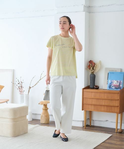 CARA O CRUZ / キャラ・オ・クルス その他パンツ | クロップドワイドパンツ【CoC by CARA O CRUZ】 | 詳細19