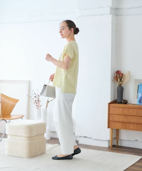 CARA O CRUZ / キャラ・オ・クルス その他パンツ | クロップドワイドパンツ【CoC by CARA O CRUZ】 | 詳細20