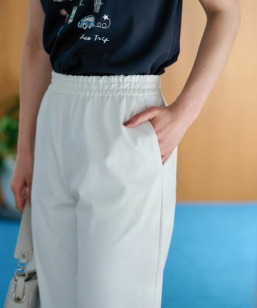 CARA O CRUZ / キャラ・オ・クルス その他パンツ | クロップドワイドパンツ【CoC by CARA O CRUZ】 | 詳細22