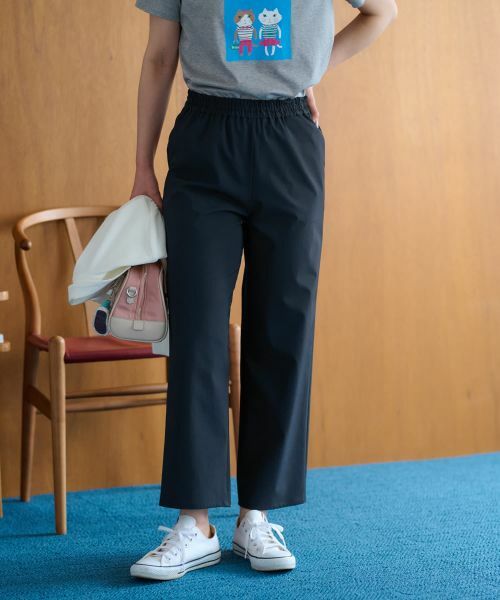 CARA O CRUZ / キャラ・オ・クルス その他パンツ | クロップドワイドパンツ【CoC by CARA O CRUZ】 | 詳細4