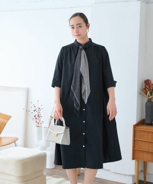 CARA O CRUZ / キャラ・オ・クルス ドレス | シャツワンピース【CoC by CARA O CRUZ】 | 詳細11