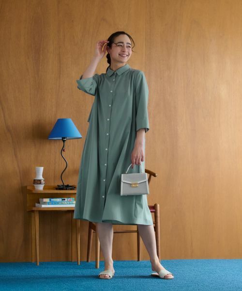 CARA O CRUZ / キャラ・オ・クルス ドレス | シャツワンピース【CoC by CARA O CRUZ】 | 詳細14