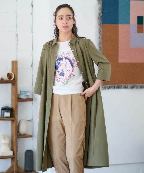 CoC by CARA O CRUZ キャラオクルス フーディー ロングコート CoC by CARA O CRUZ キャラオクルス フーディー ロングコート