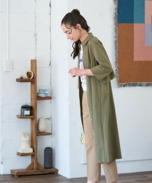 CARA O CRUZ / キャラ・オ・クルス ドレス | シャツワンピース【CoC by CARA O CRUZ】 | 詳細8