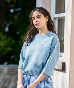 CARA O CRUZ / キャラ・オ・クルス カットソー | ロゴ刺繍カットソー