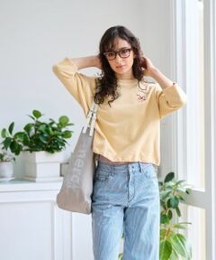 CARA O CRUZ / キャラ・オ・クルス カットソー | ロゴ刺繍カットソー