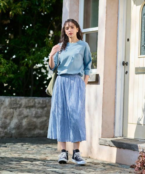 CARA O CRUZ / キャラ・オ・クルス カットソー | ロゴ刺繍カットソー | 詳細12