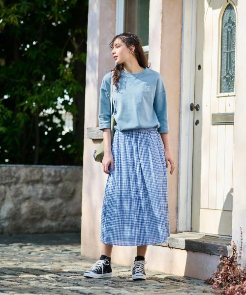 CARA O CRUZ / キャラ・オ・クルス カットソー | ロゴ刺繍カットソー | 詳細14