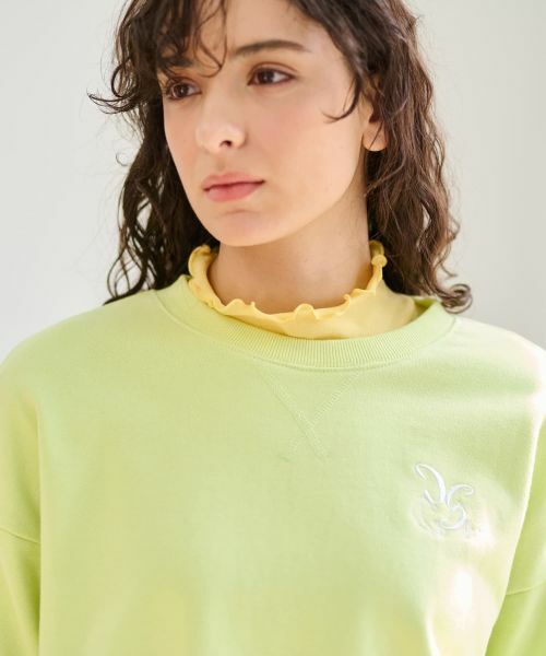 CARA O CRUZ / キャラ・オ・クルス カットソー | ロゴ刺繍カットソー | 詳細19