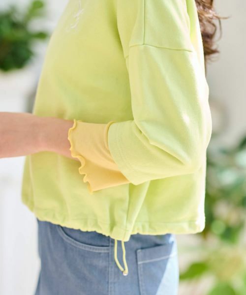 CARA O CRUZ / キャラ・オ・クルス カットソー | ロゴ刺繍カットソー | 詳細20