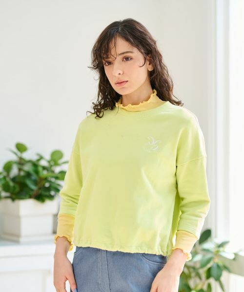 CARA O CRUZ / キャラ・オ・クルス カットソー | ロゴ刺繍カットソー | 詳細6