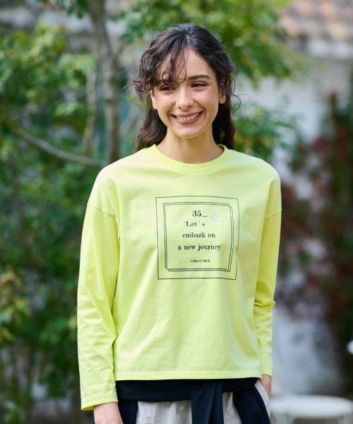 CARA O CRUZ / キャラ・オ・クルス カットソー | プリントカットソー【35th】 | 詳細1