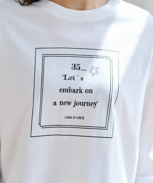 CARA O CRUZ / キャラ・オ・クルス カットソー | プリントカットソー【35th】 | 詳細25