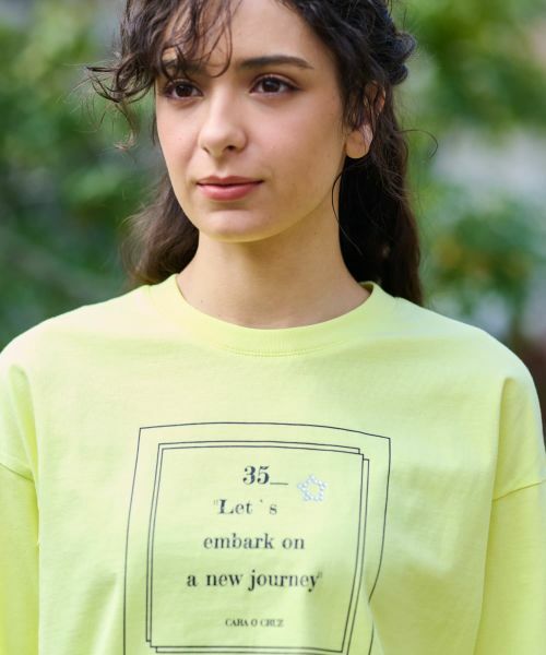 CARA O CRUZ / キャラ・オ・クルス カットソー | プリントカットソー【35th】 | 詳細26