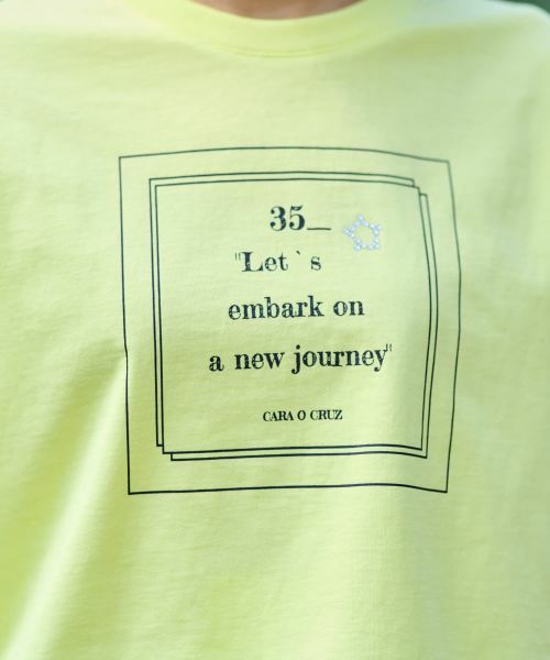 CARA O CRUZ / キャラ・オ・クルス カットソー | プリントカットソー【35th】 | 詳細28
