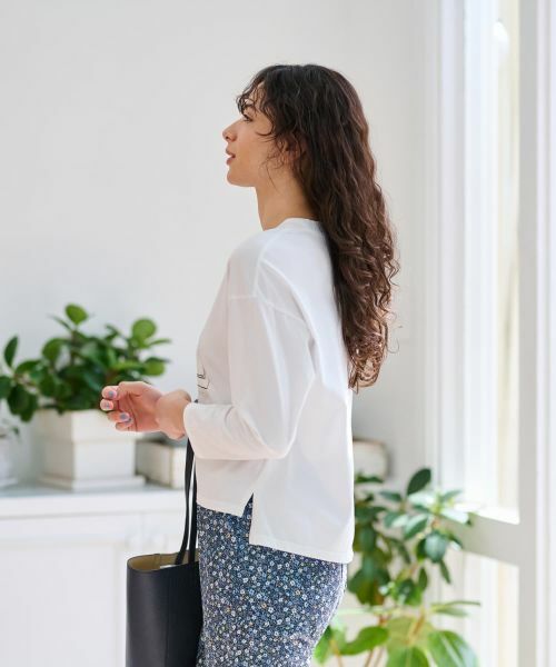 CARA O CRUZ / キャラ・オ・クルス カットソー | プリントカットソー【35th】 | 詳細8