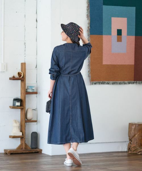 CARA O CRUZ / キャラ・オ・クルス ドレス | ピンタックワンピース | 詳細11