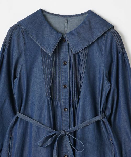 CARA O CRUZ / キャラ・オ・クルス ドレス | ピンタックワンピース | 詳細14