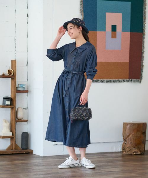 CARA O CRUZ / キャラ・オ・クルス ドレス | ピンタックワンピース | 詳細9