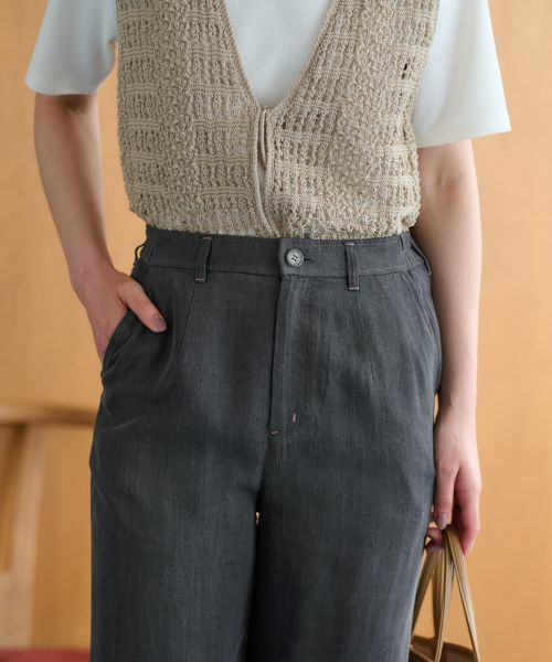 CARA O CRUZ / キャラ・オ・クルス その他パンツ | ワイドパンツ | 詳細10