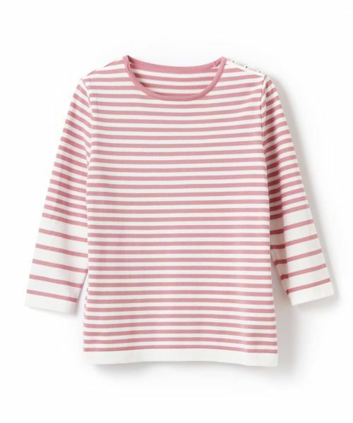 CARA O CRUZ / キャラ・オ・クルス ニット・セーター | ボーダー切替クルーネックニット | 詳細22