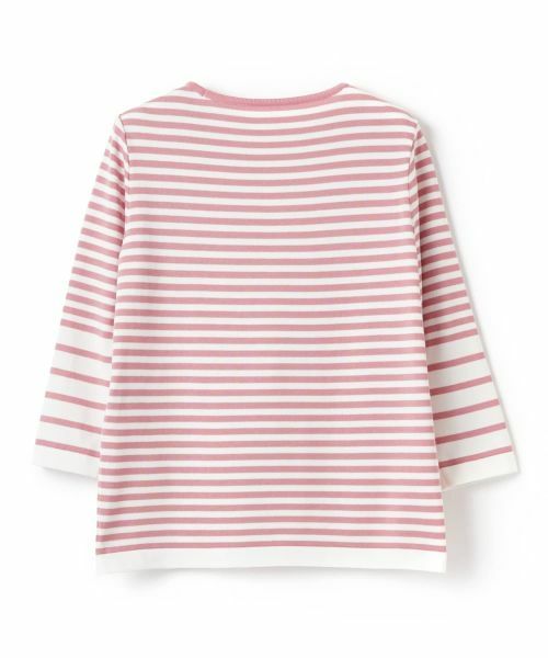 CARA O CRUZ / キャラ・オ・クルス ニット・セーター | ボーダー切替クルーネックニット | 詳細24