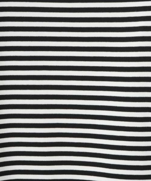 CARA O CRUZ / キャラ・オ・クルス ニット・セーター | ボーダー切替クルーネックニット | 詳細26