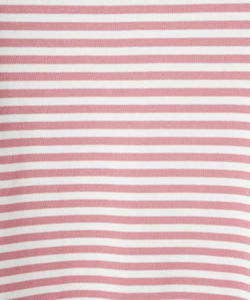 CARA O CRUZ / キャラ・オ・クルス ニット・セーター | ボーダー切替クルーネックニット | 詳細29