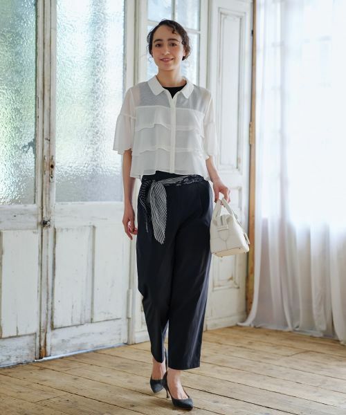 CARA O CRUZ / キャラ・オ・クルス マフラー・ショール・スヌード・ストール | 2wayプリントストール【35th】 | 詳細2