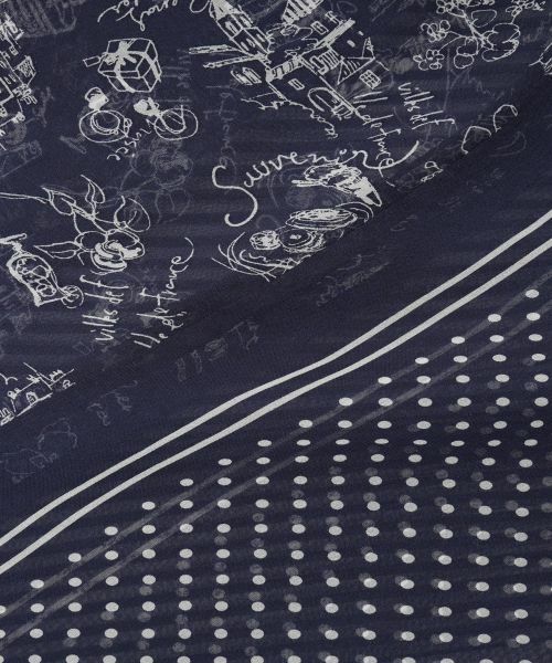 CARA O CRUZ / キャラ・オ・クルス マフラー・ショール・スヌード・ストール | 2wayプリントストール【35th】 | 詳細6