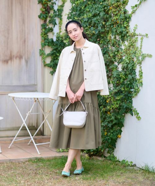 CARA O CRUZ / キャラ・オ・クルス ドレス | 洗える ギャザーワンピース | 詳細12