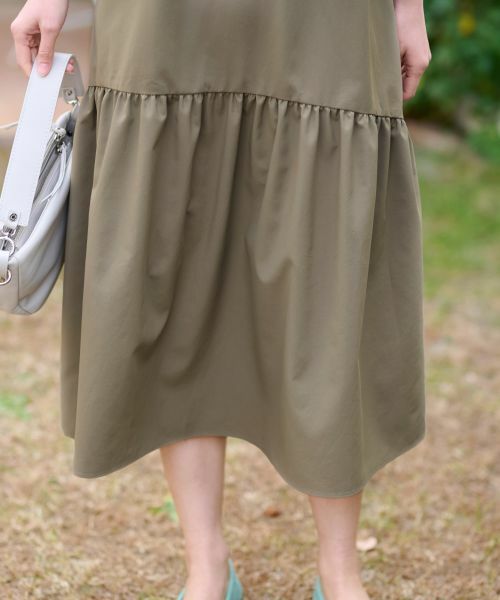 CARA O CRUZ / キャラ・オ・クルス ドレス | 洗える ギャザーワンピース | 詳細19