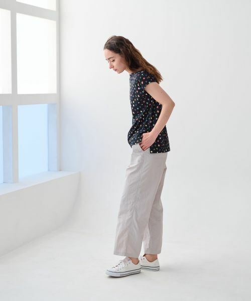 CARA O CRUZ / キャラ・オ・クルス Tシャツ | 洗える ミニモチーフ総柄Tシャツ【イワタニユウスケ】 | 詳細10