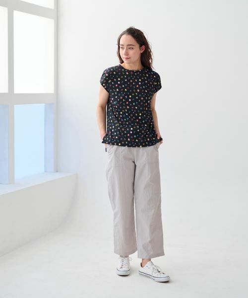 CARA O CRUZ / キャラ・オ・クルス Tシャツ | 洗える ミニモチーフ総柄Tシャツ【イワタニユウスケ】 | 詳細8