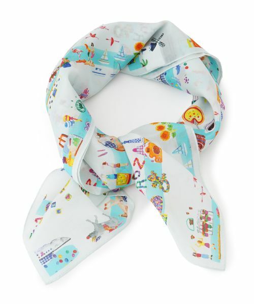 CARA O CRUZ / キャラ・オ・クルス バンダナ・スカーフ | プリントスカーフ | 詳細1