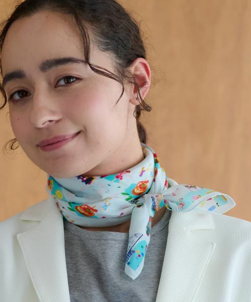 CARA O CRUZ / キャラ・オ・クルス バンダナ・スカーフ | プリントスカーフ | 詳細3