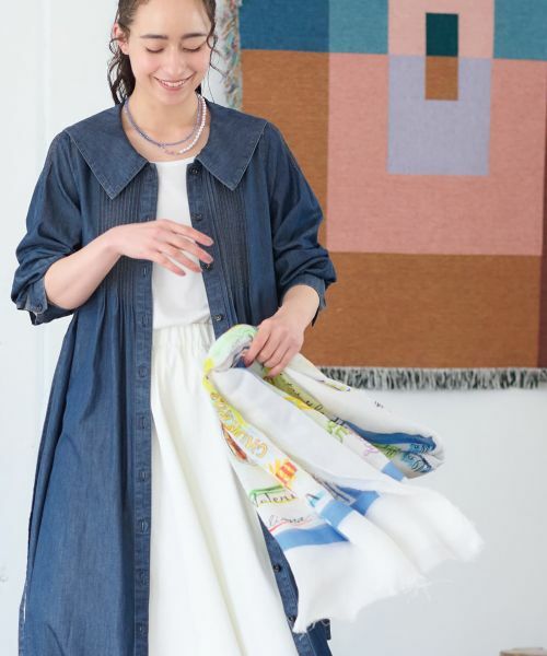 CARA O CRUZ / キャラ・オ・クルス マフラー・ショール・スヌード・ストール | プリントストール【35th】 | 詳細7