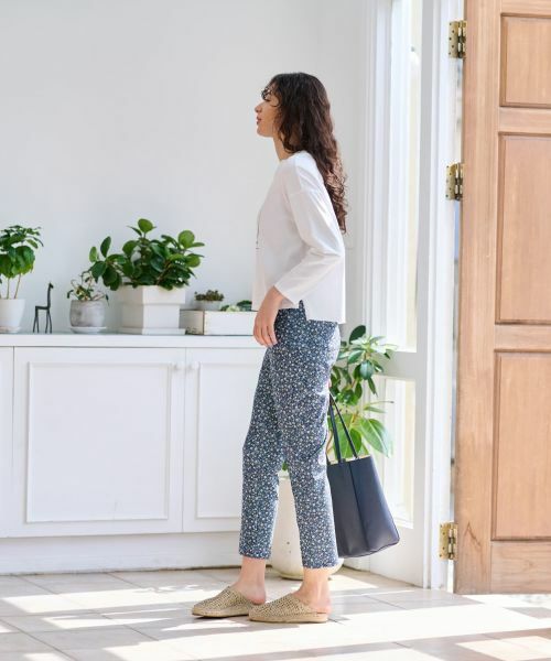 CARA O CRUZ / キャラ・オ・クルス レギンス・スパッツ | フラワープリントレギンス | 詳細10