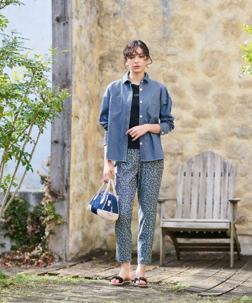 CARA O CRUZ / キャラ・オ・クルス レギンス・スパッツ | フラワープリントレギンス | 詳細13