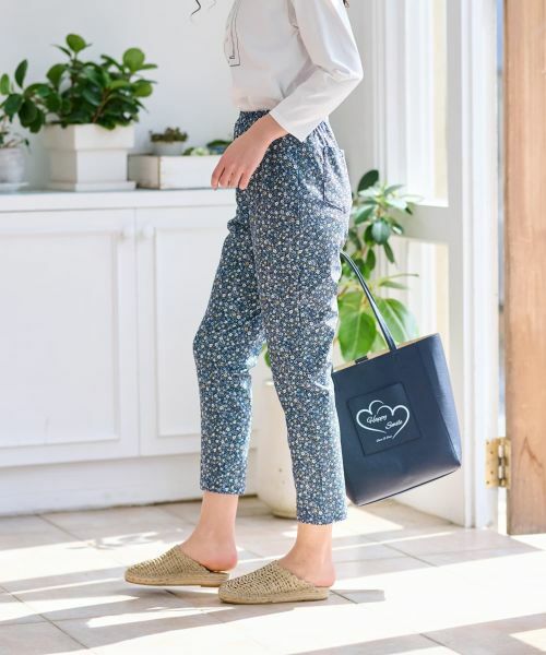 CARA O CRUZ / キャラ・オ・クルス レギンス・スパッツ | フラワープリントレギンス | 詳細2