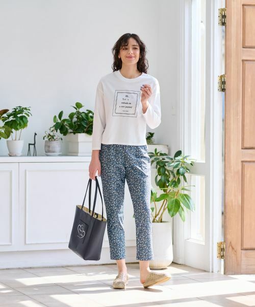 CARA O CRUZ / キャラ・オ・クルス レギンス・スパッツ | フラワープリントレギンス | 詳細8