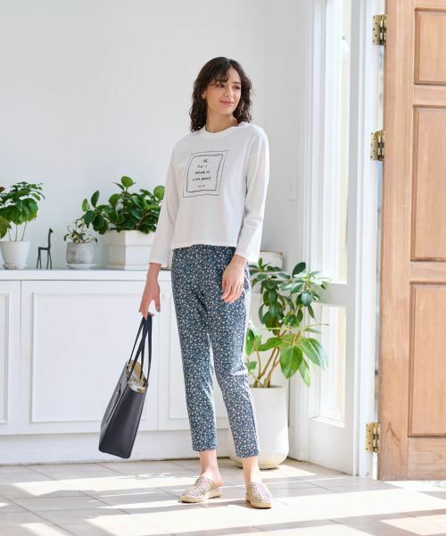 CARA O CRUZ / キャラ・オ・クルス レギンス・スパッツ | フラワープリントレギンス | 詳細9