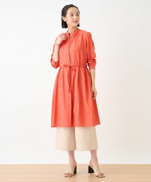 CARA O CRUZ / キャラ・オ・クルス シャツ・ブラウス | ドロストのロングシャツ | 詳細2