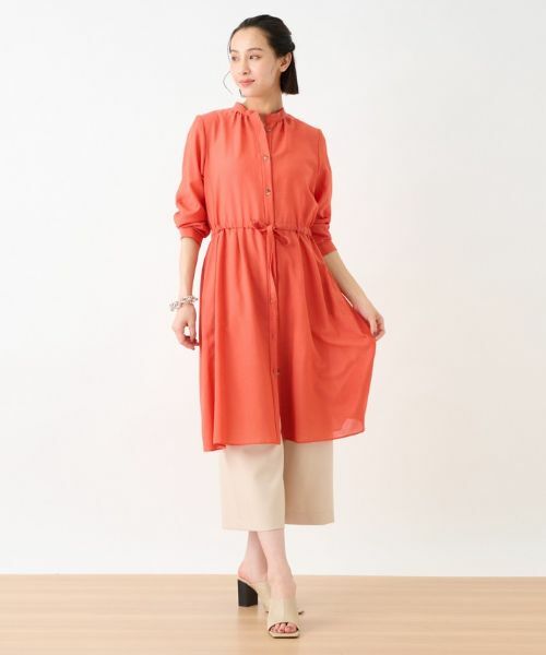 CARA O CRUZ / キャラ・オ・クルス シャツ・ブラウス | ドロストのロングシャツ | 詳細4