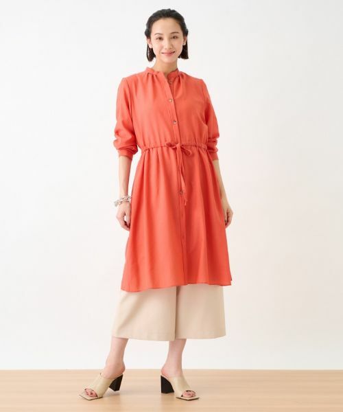 CARA O CRUZ / キャラ・オ・クルス シャツ・ブラウス | ドロストのロングシャツ | 詳細5