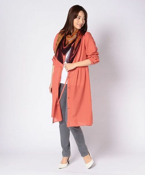 CARA O CRUZ / キャラ・オ・クルス シャツ・ブラウス | ドロストのロングシャツ | 詳細6